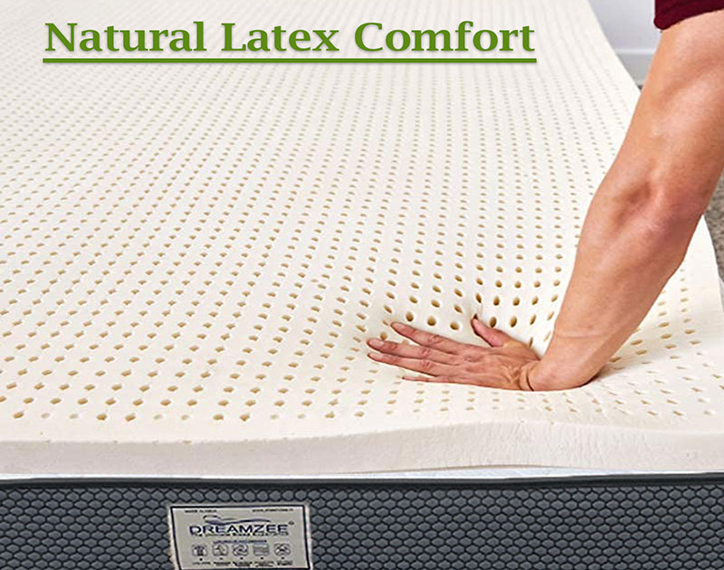 Dreamzee Ortho-Back 100% Natural Latex + Memory Foam Mattress - Medium Comfort