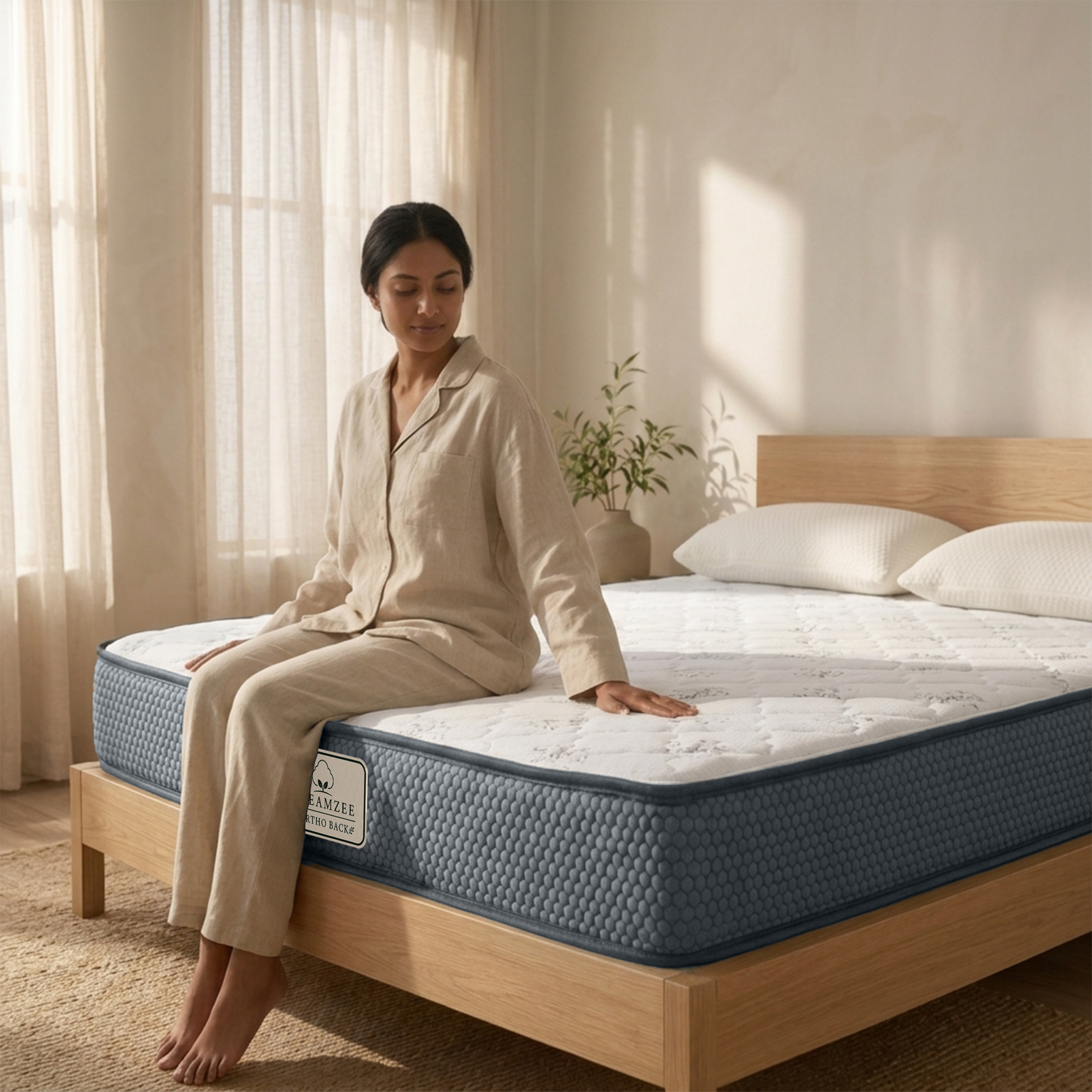 Ortho-back 100% natural latex mattress