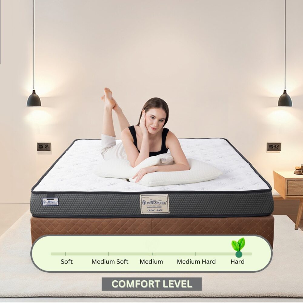 ortho-back latex hybrid mattress hard comfort