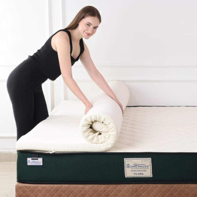 65 D Natural latex topper