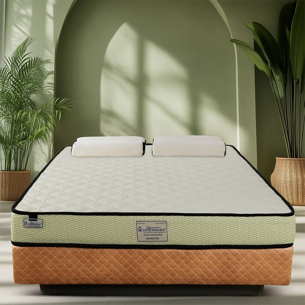 Avanya Latex mattress with Latex pillows
