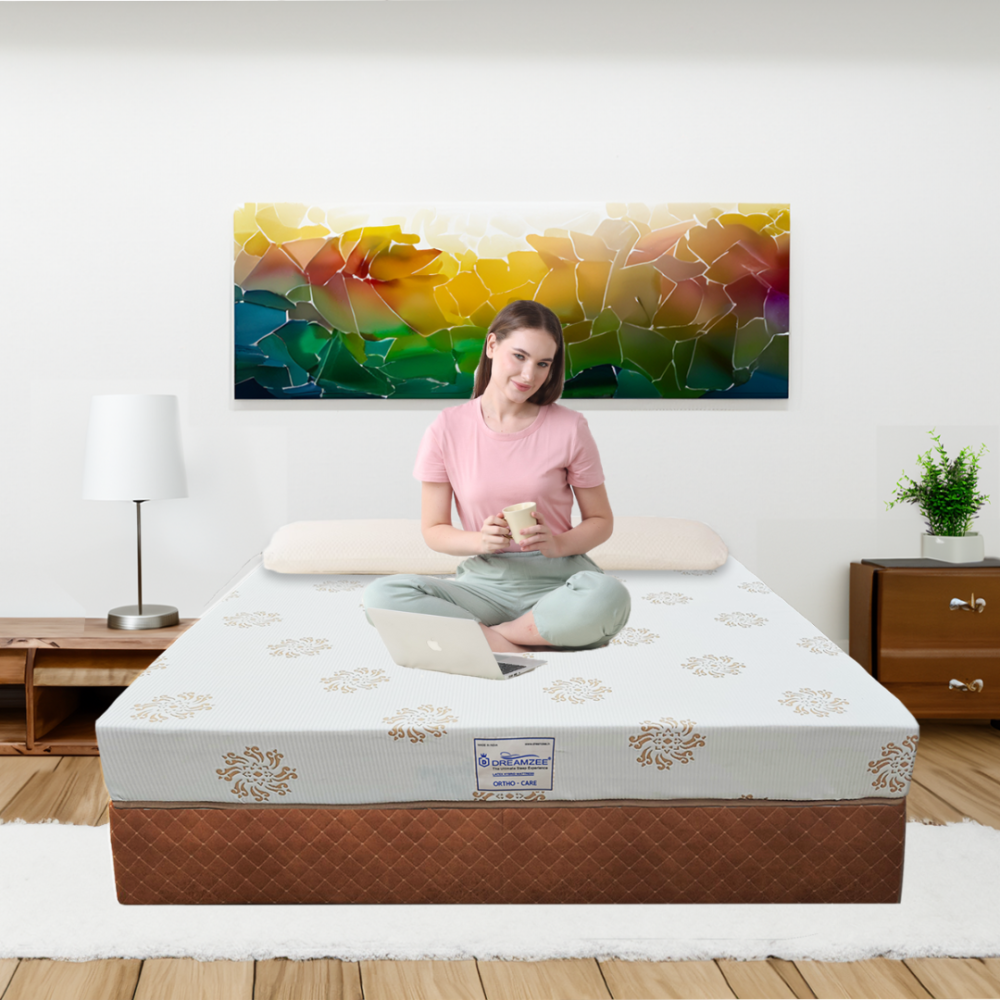 ortho care lifestyle image of natural latex mattress