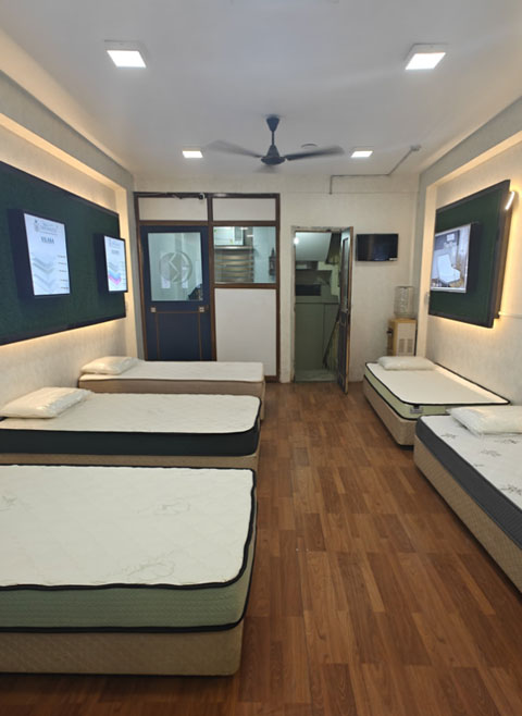 Dreamzee Latex mattress Delhi showroom