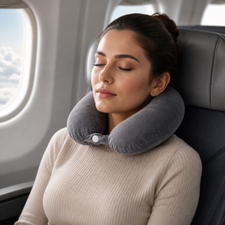 Latex-travel-neck-pillow